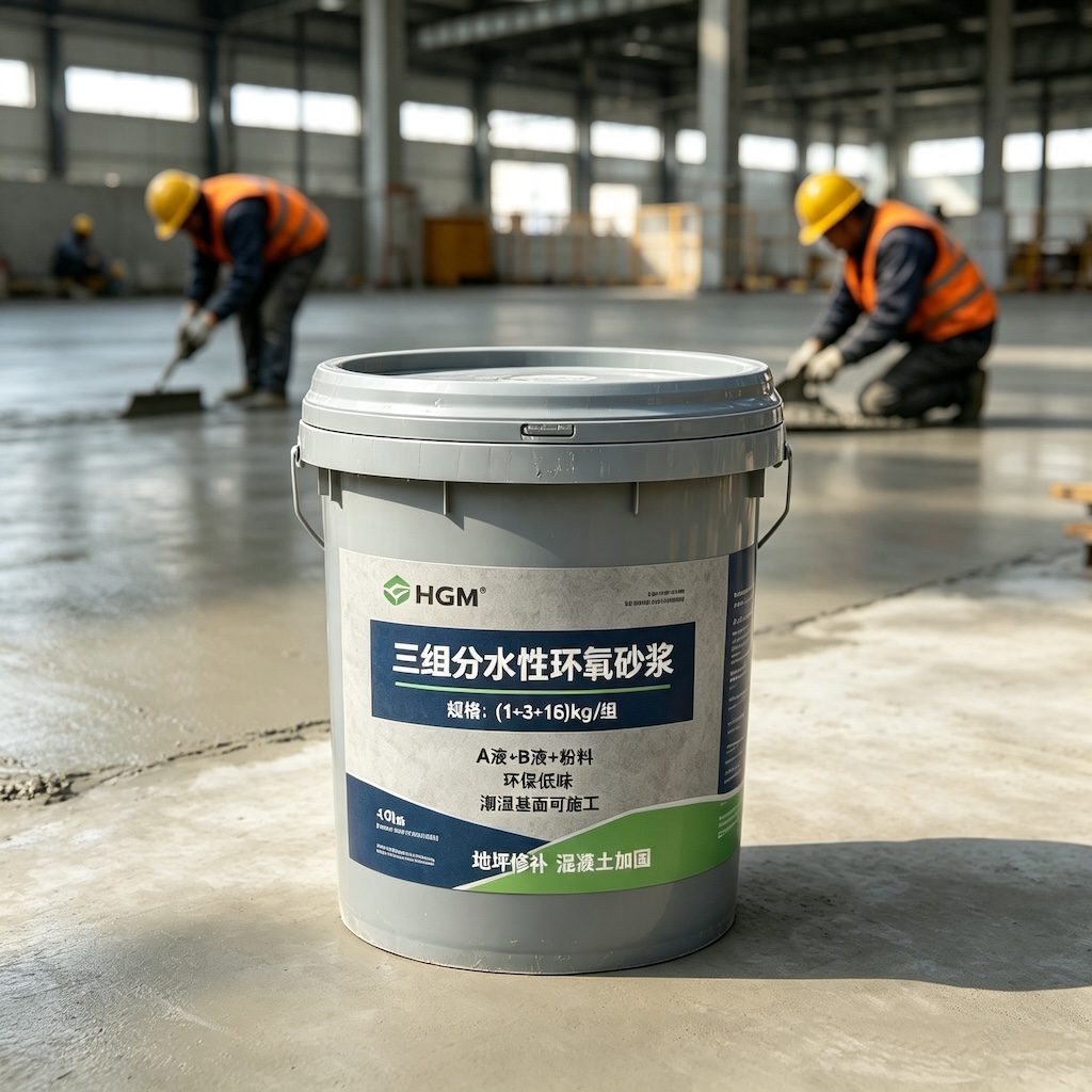 西宁三组份水性环氧砂浆